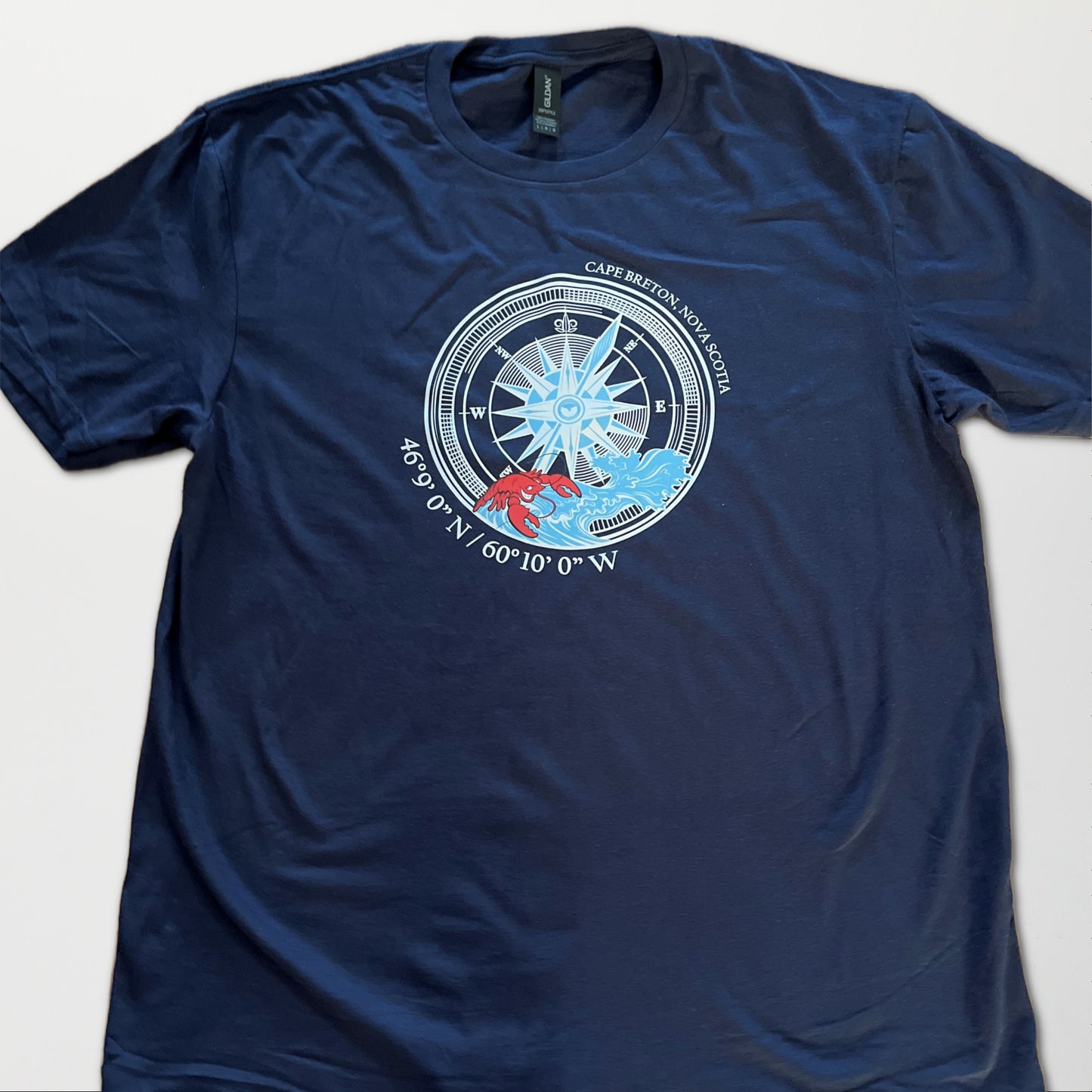 Cape Breton Compass Full Front T-shirt