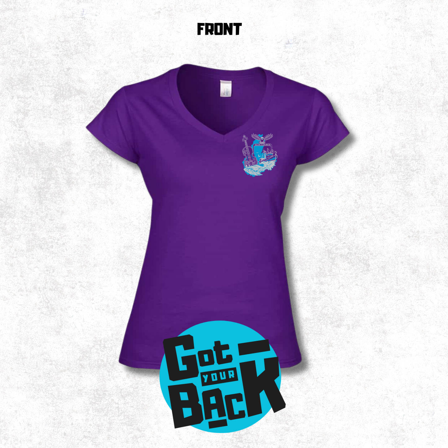 Welcome to Cape Breton Ladies’ Softstyle V-Neck