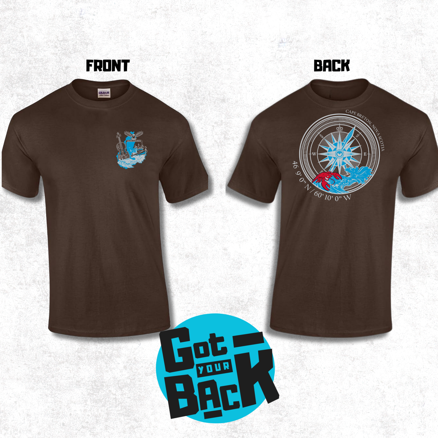 Cape Breton Compass Tee