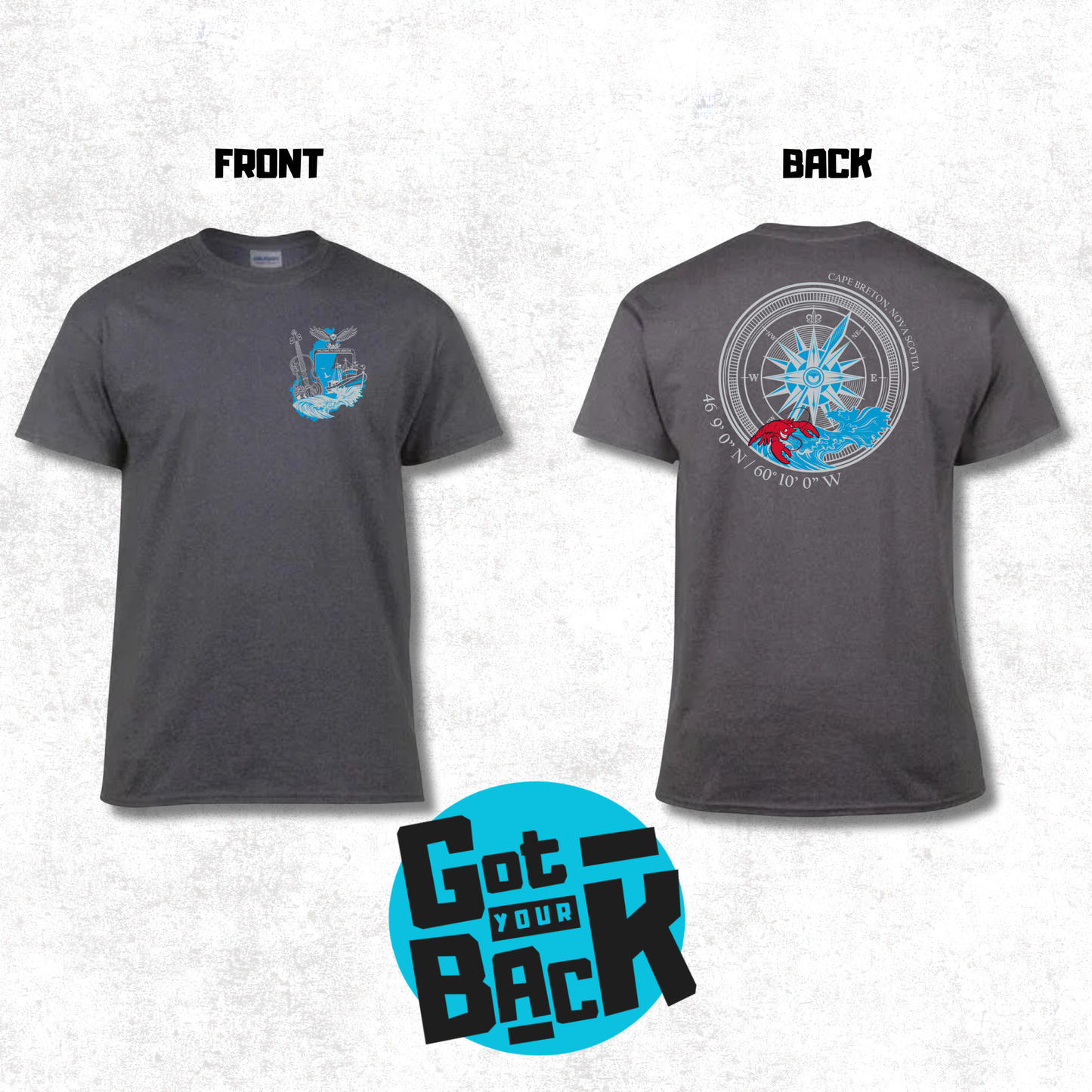 Cape Breton Compass Tee