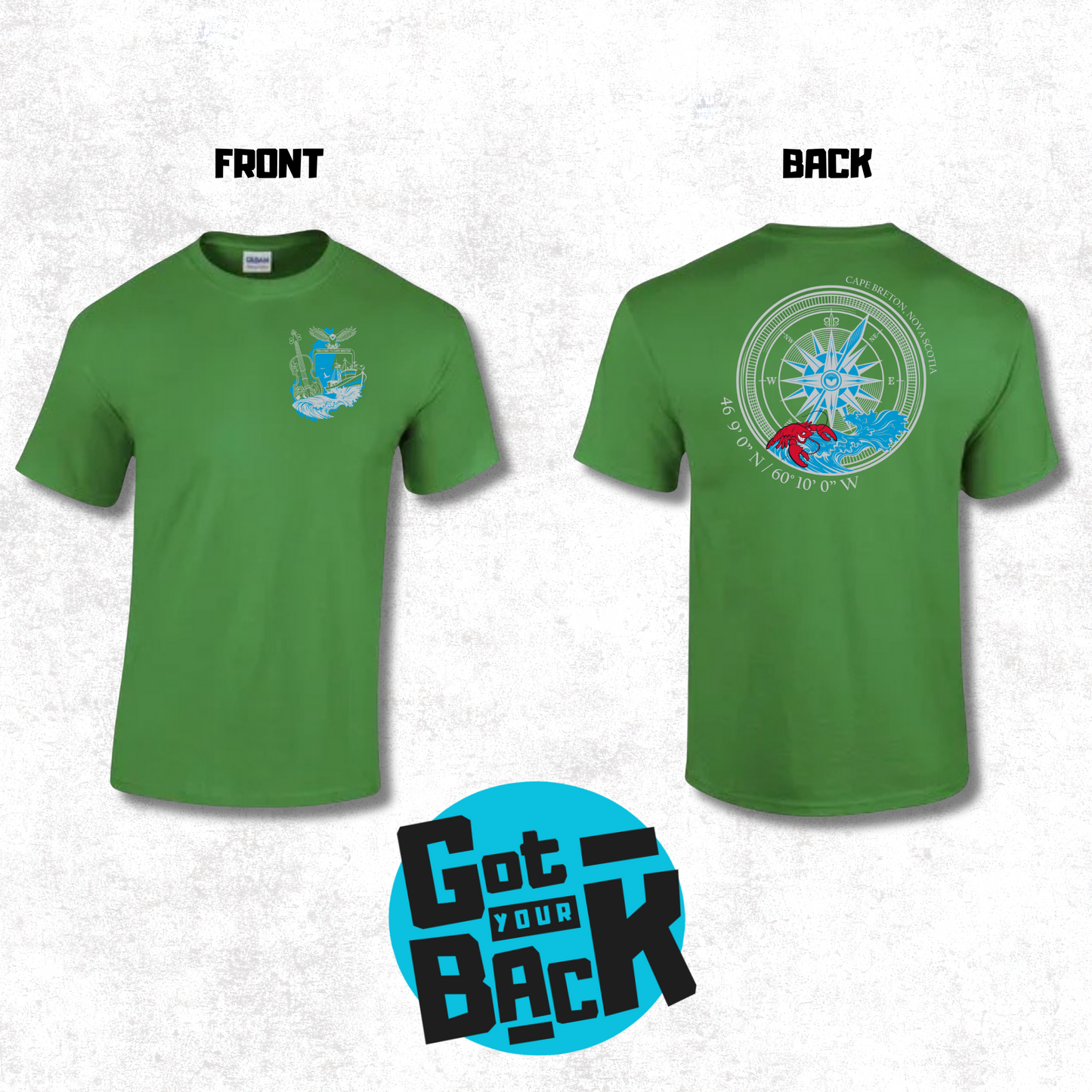 Cape Breton Compass Tee