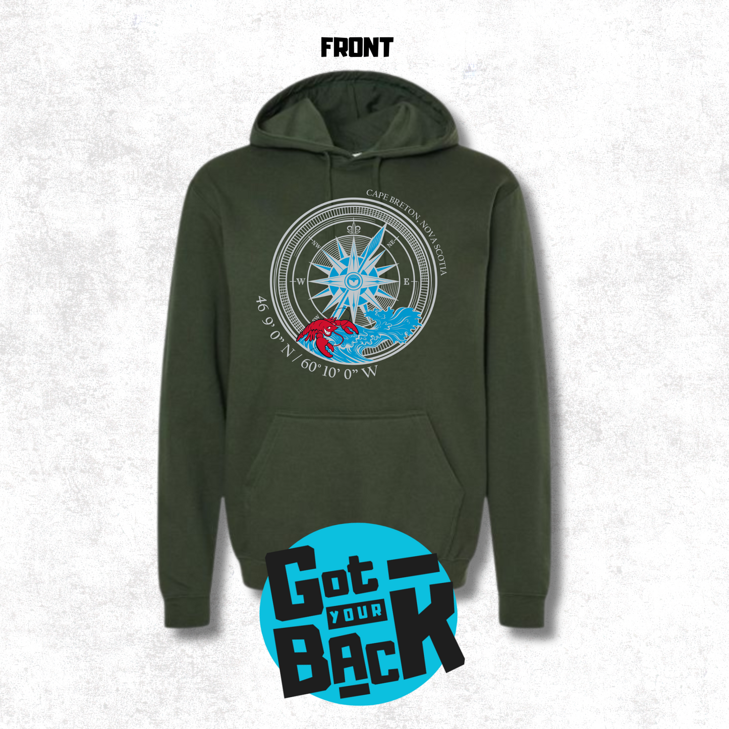 Cape Breton Compass Hoodie