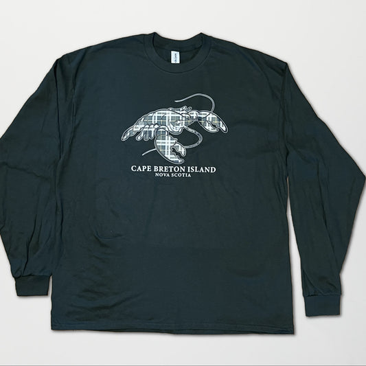 Tartan Lobster Long Sleeve T-Shirt