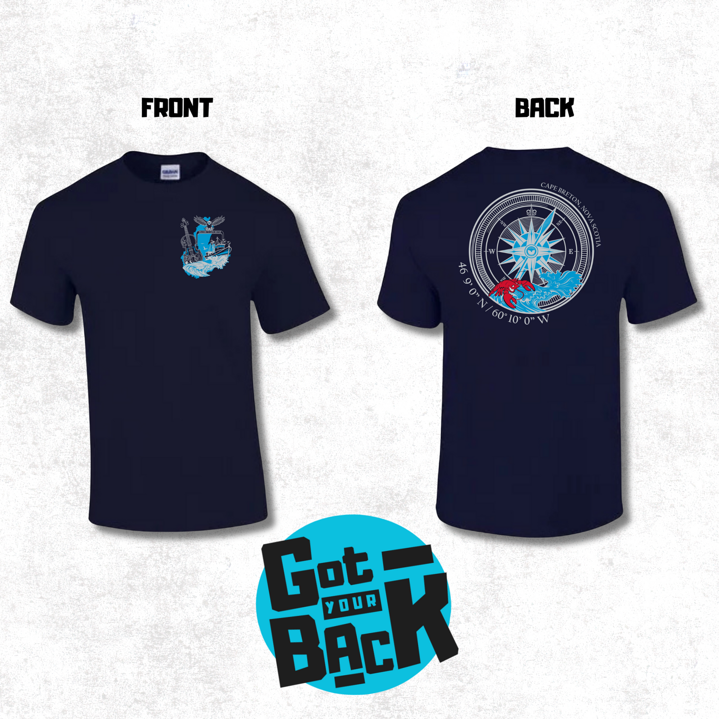 Cape Breton Compass Tee