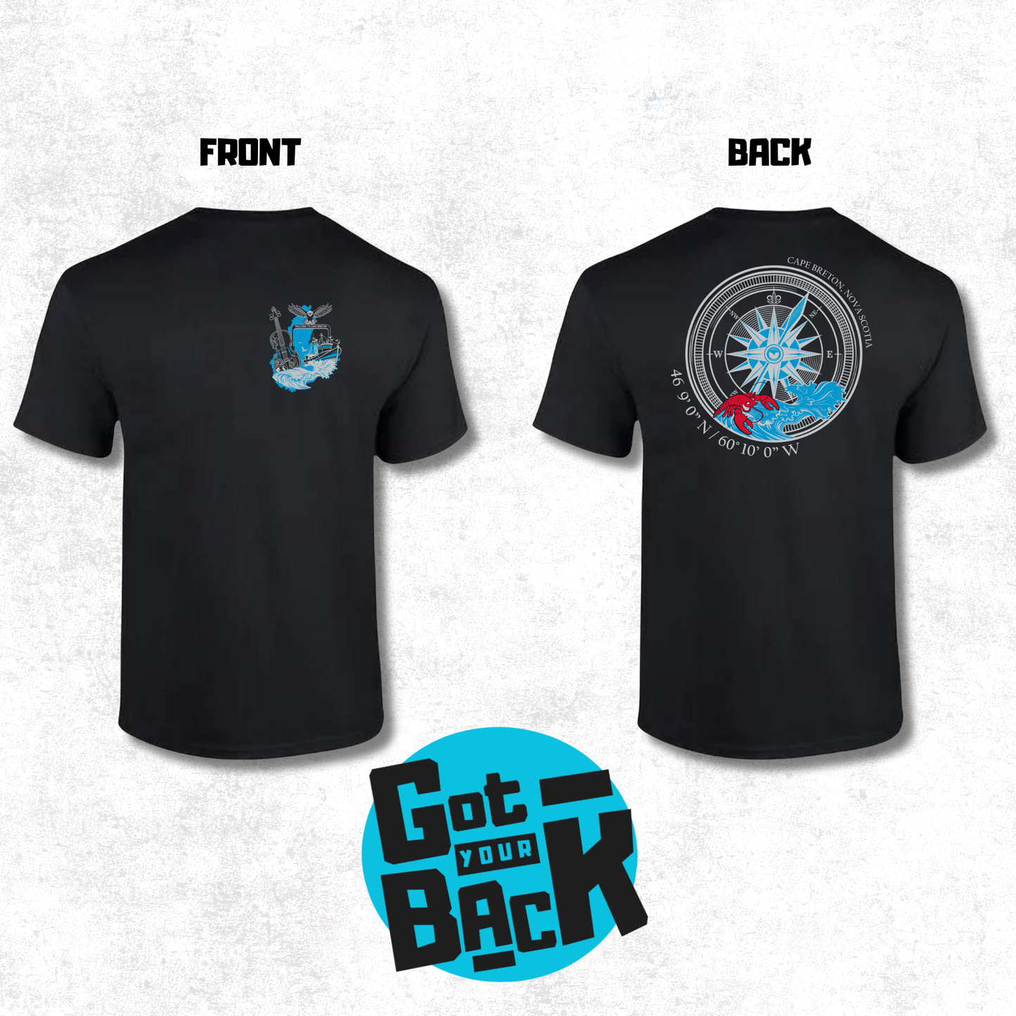 Cape Breton Compass Tee