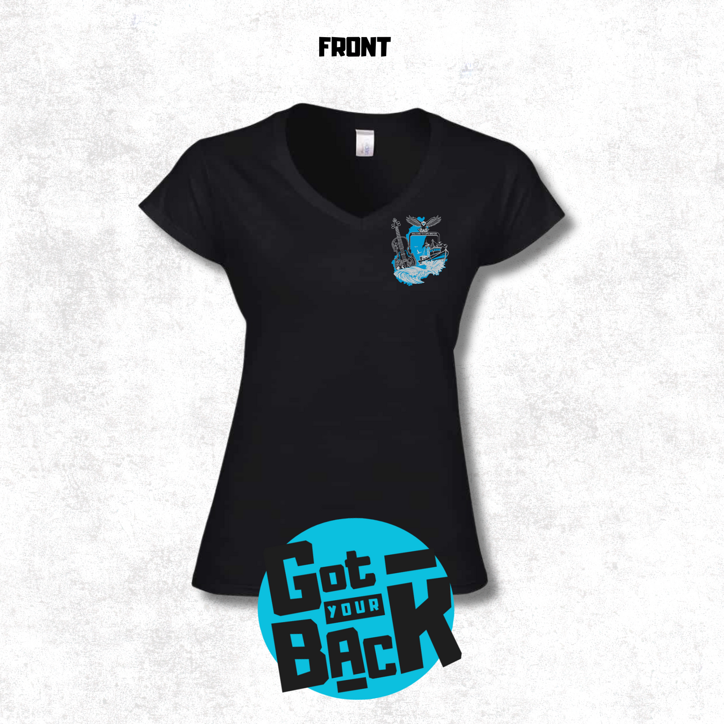 Welcome to Cape Breton Ladies’ Softstyle V-Neck