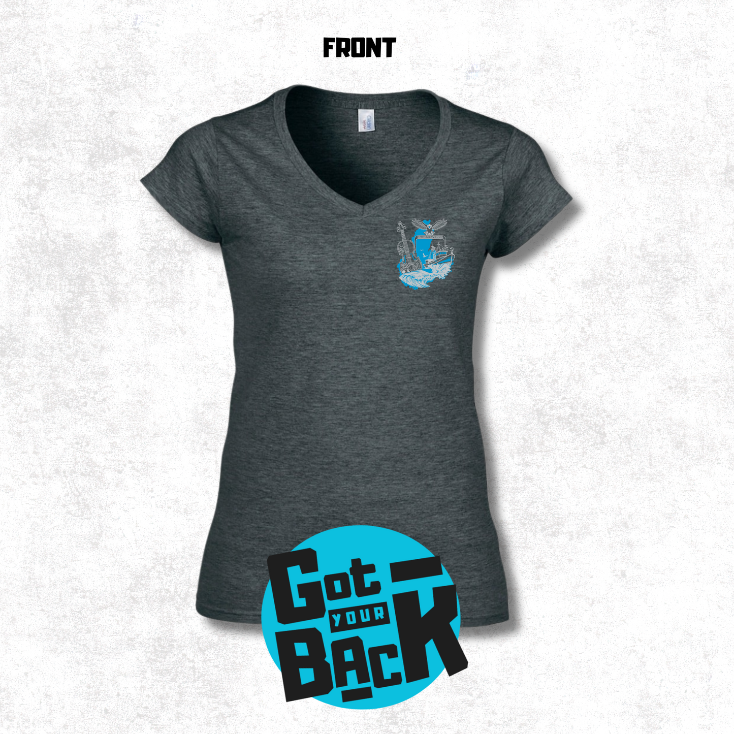 Welcome to Cape Breton Ladies’ Softstyle V-Neck