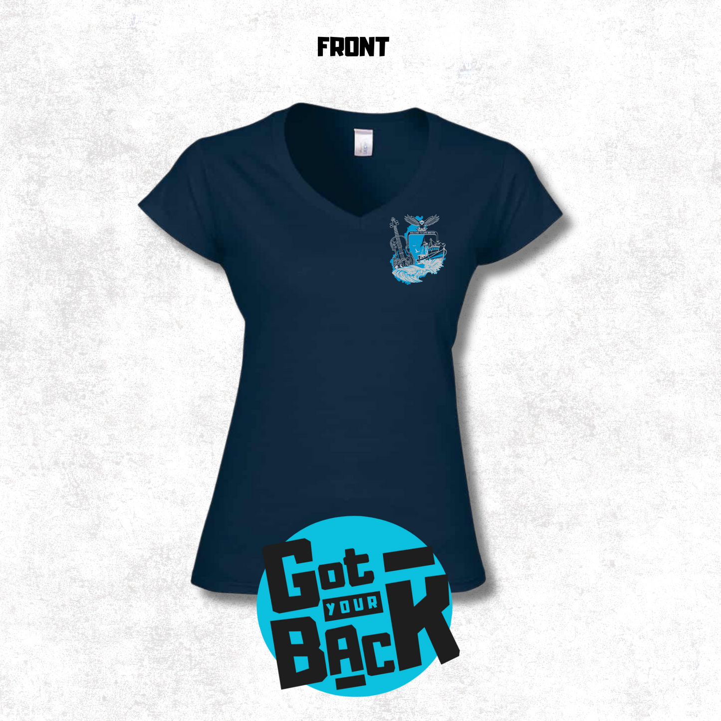 Welcome to Cape Breton Ladies’ Softstyle V-Neck