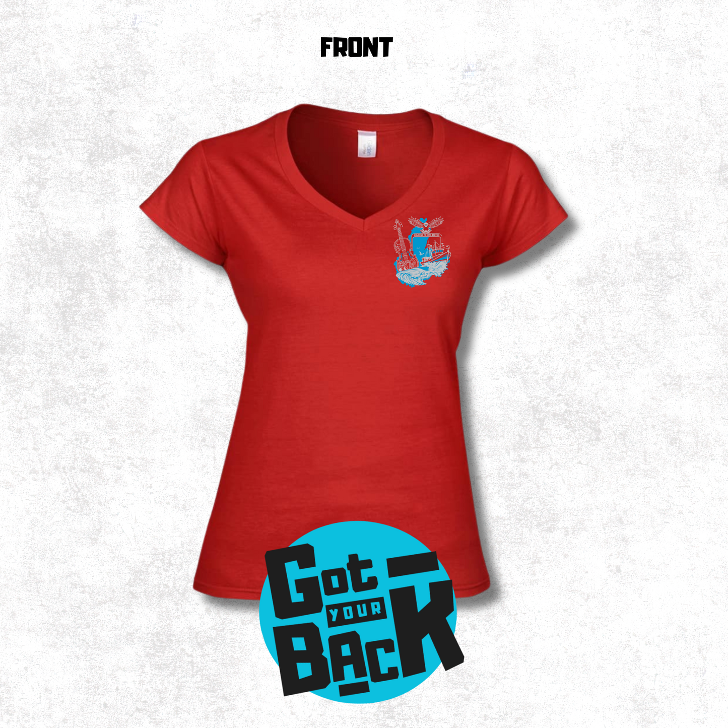 Welcome to Cape Breton Ladies’ Softstyle V-Neck